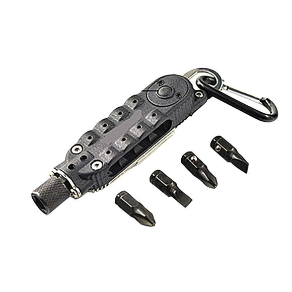 Wuztai Clearance Multifunction Survival Wrench Keychain Screwdriver Bottle Opener Plier Knife Deals 90% off