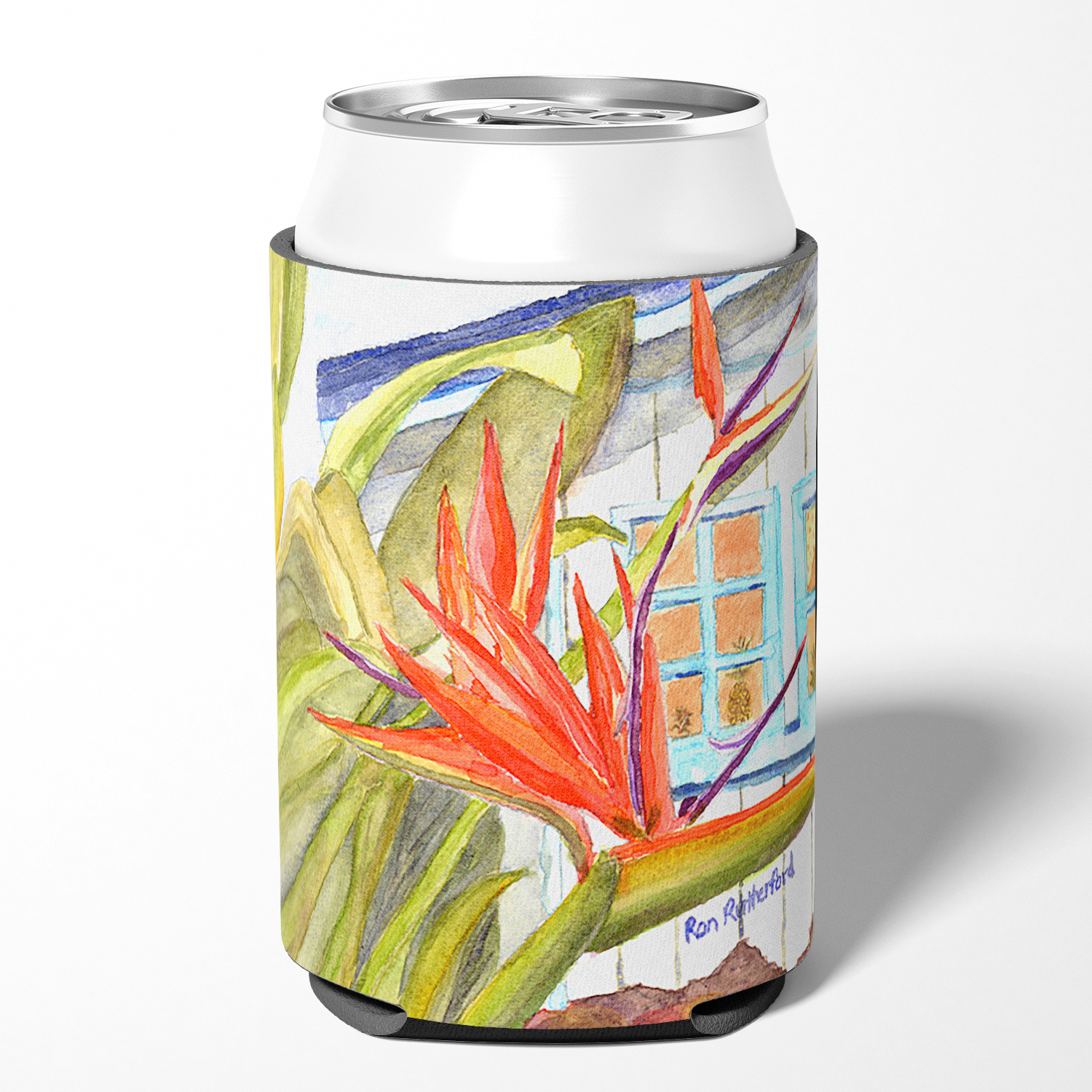 Flower - Bird of Paradise Can or Bottle Hugger