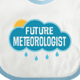 thumbnail image 4 of Inktastic Future Meteorologist Boys or Girls Baby Bib, 4 of 4