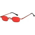 thumbnail image 1 of GFDYREE Unisex Sunglasses Fashion Red Drive Holiday Rectangle Non-Polarized UV400, 1 of 6