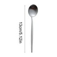 thumbnail image 3 of Stainless Steel Coffee Spoon for Iced Tea | Long-Handled Stirring Spoon for Desserts & Drinks | Dishwasher Safe | 1-Piece Set, 3 of 6