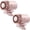 Pink+Pink, variant on Car Clip on Air Conditioner, 2026 Semiconductor Cooling Car Clip on Fan, Clip on Air Conditioner, 2000mah Rechargeable Battery for Car, Umbrella, Beach