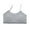 Gray, variant on ShiShine Girls Seamless Training Bra Cropped Cami Sports Bras fo Teens