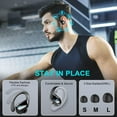 thumbnail image 4 of Wireless Earbud Sport Bluetooth 5.3 Headphones with Noise Cancelling Mic 75H HiFi Stereo Over Ear Bud with LED Display and USB-C IP7 Waterproof Earphones Button Control for iOS/Android, 4 of 7
