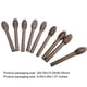 thumbnail image 3 of Clay Art Texture Tool Mandle Ergonomic Mandles Pattern Rollers Kit para Proyectos Arte, 3 of 3