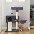 thumbnail image 2 of Torre para Gatos SHA CERLIN de 91 cm con Hamaca y Poste de Sisal, 2 of 7