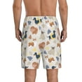 thumbnail image 4 of Lsque Dogs Mens Sleep Pajama Shorts,Short Pajama Pants, Cotton Ultra-Soft Knit-4X-Large, 4 of 9