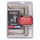 thumbnail image 1 of Palanca de puerta Kwikset SmartKey Security Wave en níquel satinado, 1 of 1