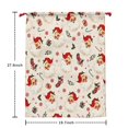 thumbnail image 5 of Christmas Bags Drawstring,Beige Christmas Santa Pattern Large Xmas Christmas Gift Bags,Reusable for Xmas and New Year Party Favors and Supplies,27.6" X 19.7", 5 of 5
