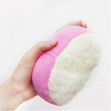 loofah scrubber sponge exfoliating luffa ustyle 2pcs pads random shower body