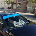 thumbnail image 6 of 3D Malefic Windshield Sunshade Universal Fit Cars Suv Truck, 6 of 7