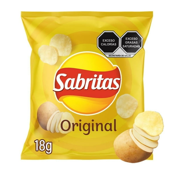 Papas fritas Sabritas sal 18 g | Walmart en línea
