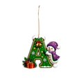 thumbnail image 3 of Yyuenw A to Z Alphabet Christmas Ornaments 3.15"/80mm 2D Acrylic Pendants Hanging Decor for Xmas Tree Wreath Mantel, 3 of 7