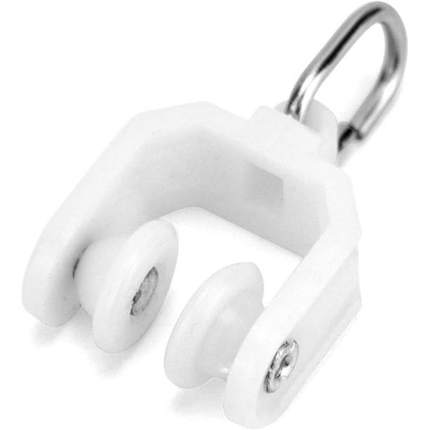 Curtain Rail Track Pulley, Curtain Track Rollers, Curtain Runners, for