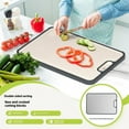 thumbnail image 2 of Titaniums andWhe-- Str--Double Surfaces Cutting Board for Hygienic Food Preps, 2 of 14