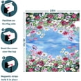 thumbnail image 6 of Spring Flowers Mailbox Cover Magnetic Standard Size 21" x 18" Colorful Wildflowers Mailbox Covers Magnetic Spring Summer Floral Decorative Mailbox Post Letter Box Wrap Decoration for Home Outdoor, 6 of 6