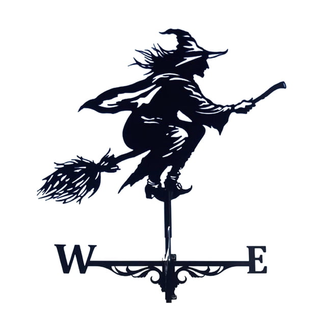 Metal Weathervane Outdoor Mount Weather Vane Garden Decor