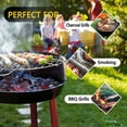 thumbnail image 2 of Smoker Wood Chunks 13-16 lbs for Grilling, Smoking, and Wood Fire Cooking ~ 2 x 3 Inches, (Hickory, 790 Cu in.), 2 of 5
