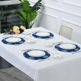 thumbnail image 7 of Coolnut Evil Eyes Round Placemats Waterproof Non-Slip Washable Place Mats Polyester Table Mats Set of 6 Heat Resistant for Home Kitchen Holiday Party Home Decor Gifts, 7 of 7