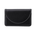 thumbnail image 1 of Cartera delgada y portátil para tarjetas y documentos de identidad, tarjetero ejecutivo de cuero negro, 1 of 8