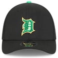 thumbnail image 2 of Men's New Era  Black Detroit Tigers 2026 St. Patrick's Day 39THIRTY Flex Hat, 2 of 5