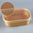 thumbnail image 6 of WAXIAYU 20Pcs Disposable Meal Prep Containers with Clear Lids - 500ml, 6 of 7