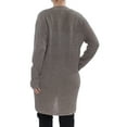 thumbnail image 2 of ALFANI $79 Womens New 1069 Gold Metallic Open-Front Cardigan Sweater L B+B, 2 of 2
