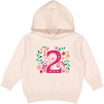 thumbnail image 2 of Inktastic 2nd Birthday 2 Year Old Girls Toddler Hoodie, 2 of 4