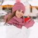 thumbnail image 4 of 3en1 Gorro Bufanda Guantes Tejido Invierno Para Frío Mujer, 4 of 6