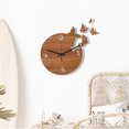 thumbnail image 3 of Reloj de madera Silent Clockwork Easy Read Home Decor (MCC422) Sywqhk Libre de BPA, 3 of 9