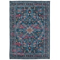 thumbnail image 1 of Emerald Ritchie Ivory & Blue 6'7" x 9'7" Area Rug, 1 of 6