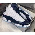 thumbnail image 1 of N I-K-E A i r-Jor-dan 13 Retro Obsidian GS White Powder Blue Worn Only Once, 1 of 5