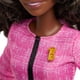 thumbnail image 4 of Barbie Careers Doll & Accessories, Future Leader with Dark Brown Hair Wearing Outfit with 2 Golden Bracelets & “B” Pin, Includes Future Leader Sticker for Kids, 4 of 5