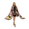 thumbnail image 3 of Kmbangi Châle de Papillon de Femmes avec la Couleur Vive, Sangle Réglable de Main, 3 of 5