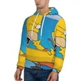 thumbnail image 4 of Simpsons Trendy Cartoon Men'S Fleece Hooded Hoodie, hoodies for women men with pockets,Fall Fashion 2025 Pullover Sweaters Winter Clothes, 4 of 9