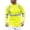 Yellow, variant on High Visibility Shirts For Men Breathable Absorbent Quick Dry Outdoor Construction Tooling Hi Vis Reflective Strip T Shirt Tops T Shirts For Men Yellow 3Xl