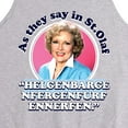 thumbnail image 2 of Golden Girls - As We Say In St Olaf - Men's Jersey Tank Top, 2 of 4