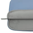 thumbnail image 3 of Mosiso Water Repellent Lycra Sleeve Bag Cover for 13-13.3 Inch Laptop with Small Case for MacBook Charger,Serenity Blue, 3 of 4