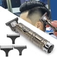 thumbnail image 4 of Cortadora de pelo eléctrica profesional, cortadora de pelo portátil, herramienta de peinado USB, 4 of 15