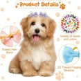 thumbnail image 3 of WuPing 36 Pcs Dog Bows with Rubber Bands, Small Dog Hair Ties Puppy Apparel Accessories, 3 of 7