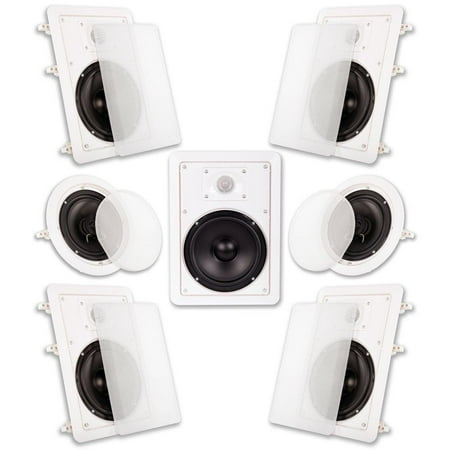 UPC 893044002709 product image for Acoustic Audio HT-67 7.1 Home Theater Speaker System (White) | upcitemdb.com