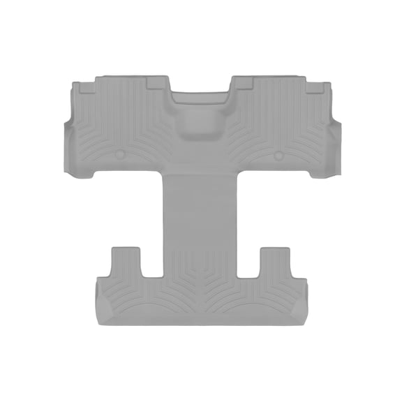 WeatherTech Custom Fit FloorLiners compatible with 2021-2024 Ford Expedition - One piece - 2nd and 3rd row coverage, Grey
