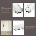thumbnail image 6 of KS Hardware Under Door Draft Stopper Sweeps for Exterior Doors, 32” White, 6 of 6