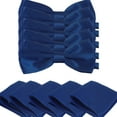 thumbnail image 7 of Mens Smooth Satin Feel Wedding Pre-Tied Bow Tie and Pocket Square Sets, 7 of 7