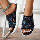 thumbnail image 1 of MKLEKYY Sandalias deportivas para Mujer, Zapatillas Frescas para Mujer, Suela Suave, Antideslizantes, Planas, para Playa, Sandalias para Mujer, Zapatillas para Mujer 6, 1 of 4
