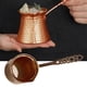 thumbnail image 4 of Moyic Copper Plated Turkish Coffee Pot Anti Hot Handles Stovetop for Cafe Home Juegos de servir café y té, 4 of 6