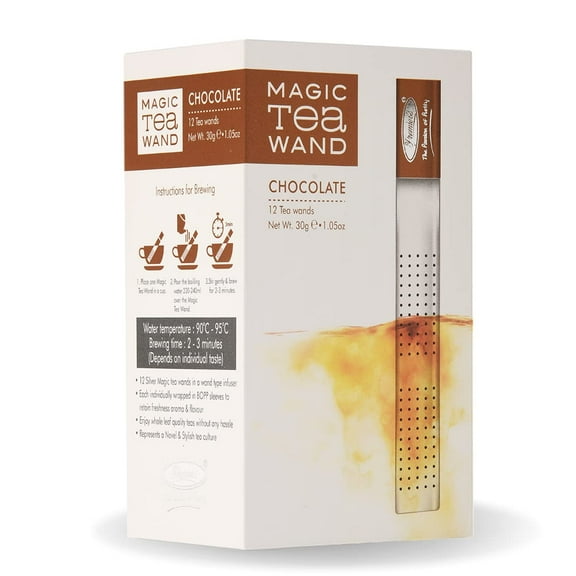 Magic Tea Wand Chocolate Tea, 12 Sticks 1.05 oz (30g)