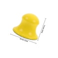 thumbnail image 2 of LOLIPPYY Sanding Block Hand Sander for Wood Yellow Nylon for Furniture Projects 1Pack, 2 of 7
