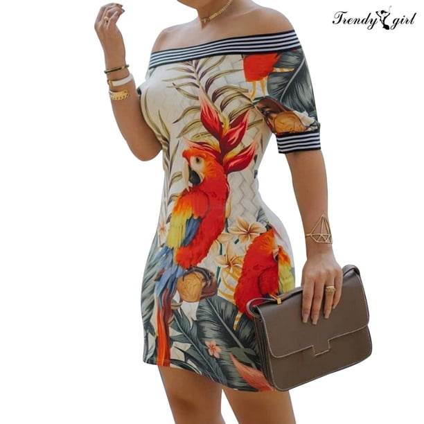 T.I vestido corto de hombro fuera de la piel amigable con la piel poliéster Vintage Bodycon Midi fiesta vestido de cóctel para bailepangjing