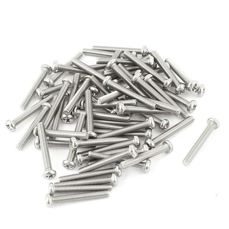 22 Mm Screw - Uxcell M3 x 22mm 304 Stainless Steel Crosshead Pan Head Screws Bolt (60-pack)
